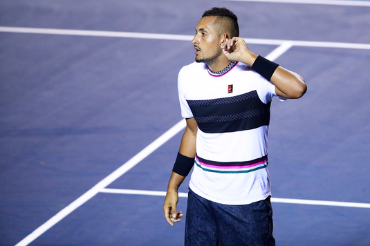 VIDEO | Nick Kyrgios a câştigat turneul de la Acapulco după ce l-a învins în două seturi pe Alexander Zverev