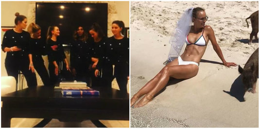 VIDEO | Dans nebun pentru Serena Williams şi Wozniacki în Bahamas. Fanii au luat-o razna. "Sunteţi absolut superbe!"
