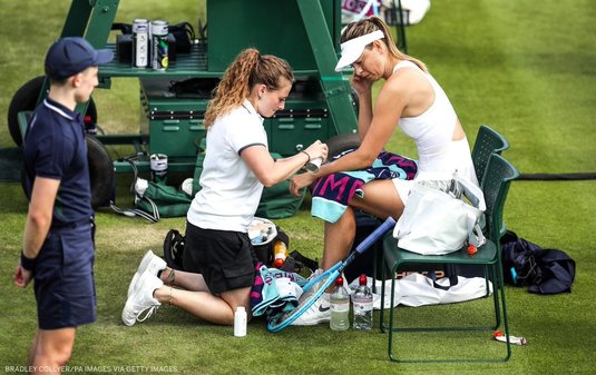 Sharapova, desfiinţată de adversară după ce a făcut la Wimbledon! Gest lipsit de sportivitate! "Mi se pare trist pentru ea! Să facă aşa ceva..."
