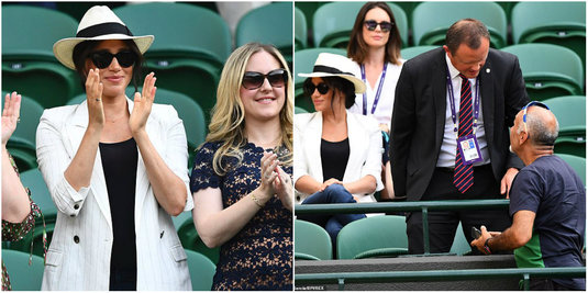 Decizie incredibilă la Wimbledon, după ce Meghan Markle a ţinut să o urmărească live pe Serena Williams! "E ridicol!" Ce le-au transmis bodyguarzii ducesei celorlalţi spectatori