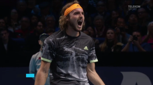 VIDEO | O nouă surpriză la Turneul Campionilor. Stefano Tsitsipas a învins numărul 4 ATP 