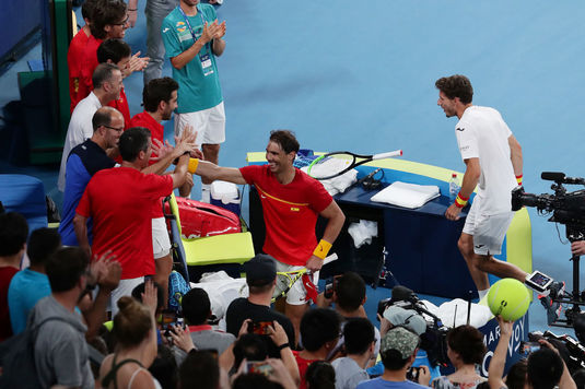 S-au stabilit semifinalele ATP Cup după ce Spania a învins Belgia cu 2-1