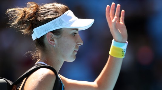 Belinda Bencic, favorită 6, pe partea de tablou a Simonei Halep, învinsă de Anett Kontaveit