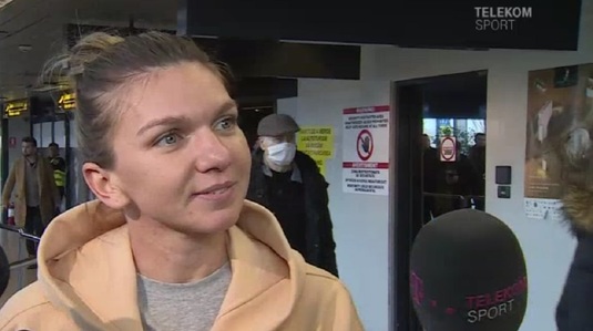 VIDEO | Halep a revenit în ţară după ce a fost eliminată în semifinale la Australian Open: ”Am donat mai mult decât am vorbit cu Darren!” :) Ce urmează pentru Simona