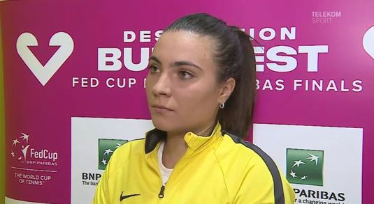 VIDEO Gabriela Ruse în lacrimi după înfrângerea din partida cu Ekaterina Alexandrova