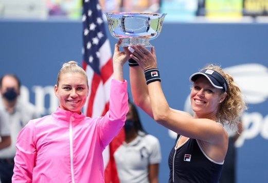 Laura Siegemund şi Vera Zvonareva au câştigat proba de dublu feminin la US Open