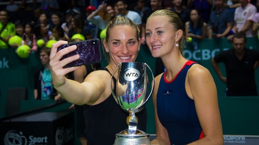 Kristina Mladenovic şi Timea Babos şi-au apărat trofeul la Roland Garros, la dublu