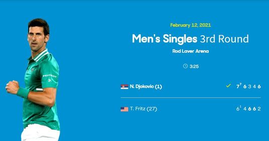 Principalul favorit de la Australian Open, sârbul Novak Djokovic, nu ştie dacă va mai putea continua turneul după accidentare