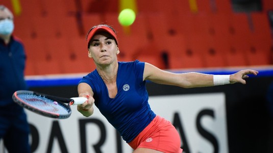 Irina Bara continuă forma bună în proba de dublu la Montevideo. Românca a fost eliminată de pe tabloul de simplu