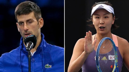 Djokovic se implică şi el în cazul Shuai Peng. Ce a declarat liderul clasamentului ATP despre dispariţia sportivei