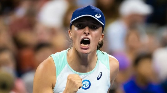 Liderul WTA Iga Swiatek, calificată în sferturi la US Open