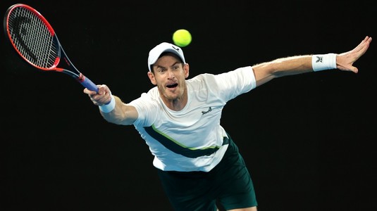 Meci incredibil la Australian Open. S-a jucat până la 4 dimineaţa, iar Andy Murray s-a calificat în turul al treilea după o revenire incredibilă
