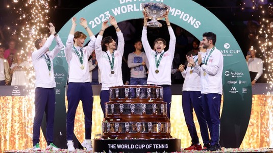 Italia a învins Australia şi a câştigat Cupa Davis, după o pauză de 47 de ani