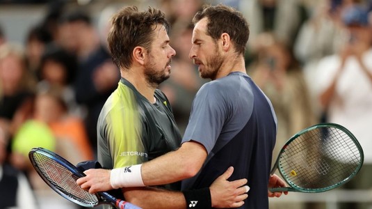 Duelul legendelor la Roland Garros. Wawrinka şi Murray s-au întâlnit încă din primul tur la turneul de Grand Slam