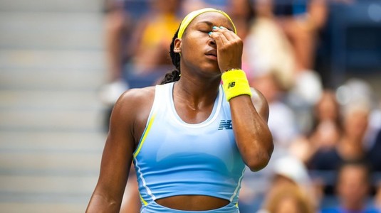 O nouă surpriză uriaşă la US Open. Deţinătoarea trofeului, Coco Gauff, a fost eliminată încă din optimi