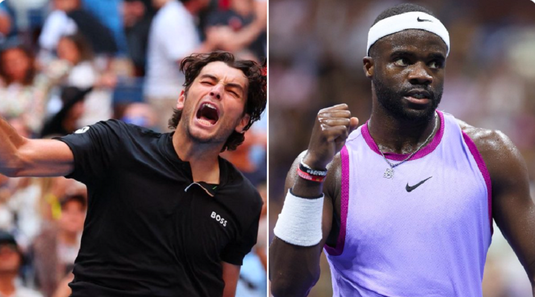 US Open: Fritz şi Tiafoe s-au calificat în semifinale şi vor fi adversari. Va fi prima semifinală americană la un grand slam după 2005
