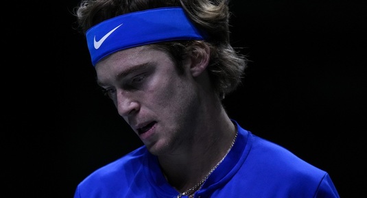 Andrei Rublev, deţinătorul titlului, eliminat în turul trei la Mastersul de la Madrid