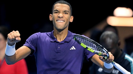 Canadianul Felix Auger-Aliassime s-a calificat în semifinale la Turneul Campionilor