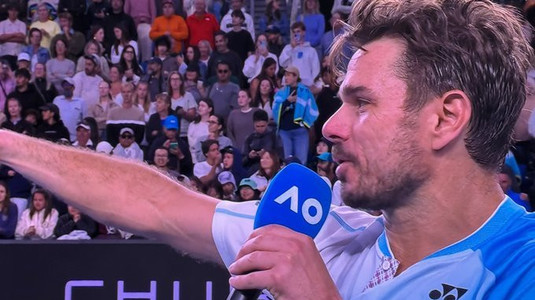 VIDEO | La 40 de ani, Stan Wawrinka s-a calificat în turul trei la Australian Open: "Poate o să beau o bere, o merit"