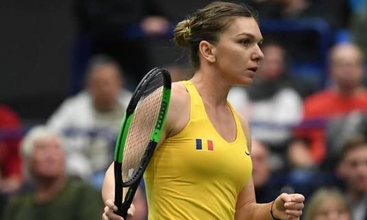 Simona Halep se resimte fizic după efortul din Fed Cup: ”Am slăbit două kilograme”. Şiretlicul la care a recurs pentru a se recupera