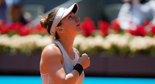 Simona Halep - Garbine Muguruza 6-3, 4-6, 6-4. Simona s-a calificat în finala de la Roma şi poate câştiga al treilea turneu consecutiv