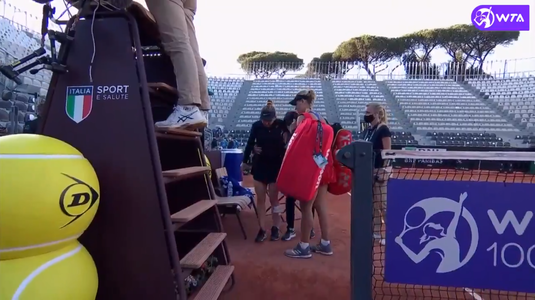WTA a apreciat gestul făcut de Kerber după ce Simona Halep s-a accidentat! "Ajutor pentru un prieten"