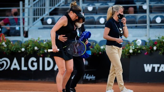 Diagnosticul primit de Simona Halep în urma RMN-ului efectuat la Roma: "Voi zbura acasă pentru a începe recuperarea"