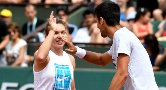 Novak Djokovic sare în apărarea Simonei Halep, deşi ”românca a făcut comentarii negative la Australian Open”