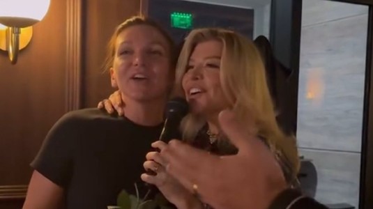 Simona Halep a fost la concertul susţinut de Loredana la Sala Palatului. Mesajul artistei pentru marea campioană