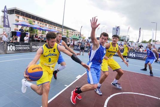 Baschet 3x3: Echipa masculină a României, calificată în sferturile Cupei Mondiale Under 18