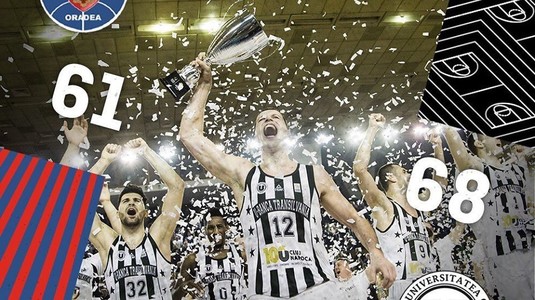 U BT Cluj a câştigat Cupa României la baschet masculin