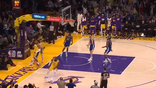 LA Lakers, în finala Conferinţei de Vest din NBA. Campioana Golden State, eliminată. LeBron James, victorios în duelul cu Steph Curry | VIDEO