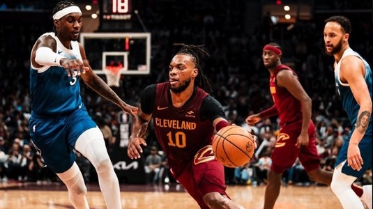 VIDEO | Minnesota Timberwolves - Cleveland Cavaliers 104-113. Gazdele au pierdut fotoliul de lider al Conferinţei de Vest