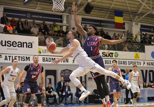 CSO Voluntari, victorie cu Liege Basket şi va juca finala European North Basketball League
