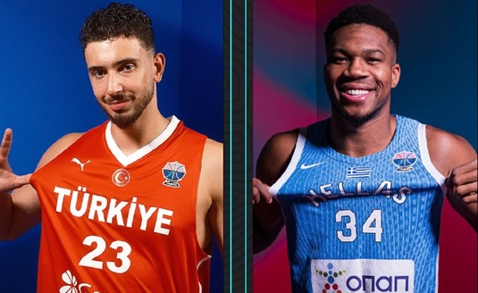 Care sunt cele două semifinale de la EuroBasket 2025. Patru echipe luptă pentru marele trofeu pus în joc