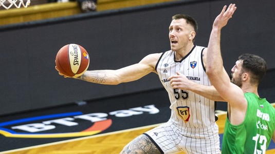 U BT Cluj a învins-o pe KK Krka Novo şi rămâne pe podium în grupa A a Ligii Adriatice