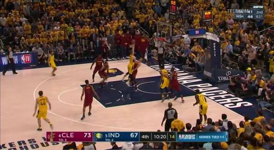 VIDEO | Spectacol total în NBA! Indiana Pacers a reuşit s-o întoarcă pe Cleveland Cavaliers şi conduce la general