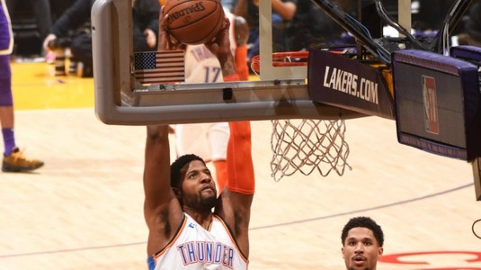 VIDEO | Nebunie de meci între Oklahoma şi Lakers! Victoria s-a decis în prelungiri. Aici ai toate rezumatele din NBA