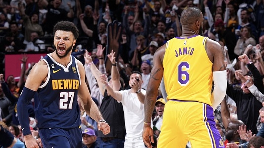 Nuggets, încă un pas către o calificare istorică în finala play-off-ului NBA! Denver o conduce cu 2-0 pe LA Lakers, după 108-103 în meciul doi