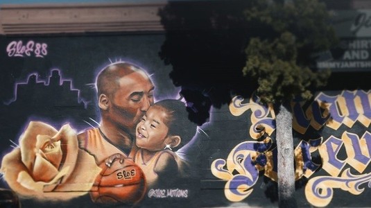 Luka Doncic acoperă integral costurile restaurării unei picturi murale cu Kobe Bryant care a fost vandalizată