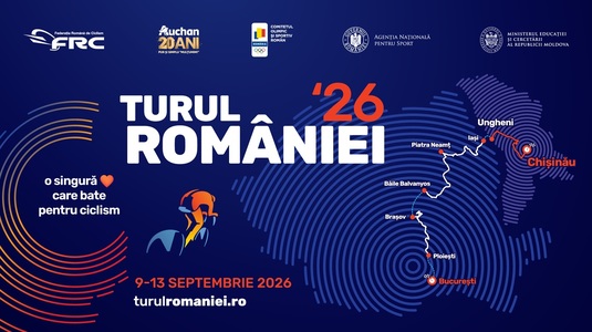 Premieră: Turul României 2026, start istoric la Chişinău. 21 de echipe din 14 ţări participă în cel mai important eveniment ciclist al ţării