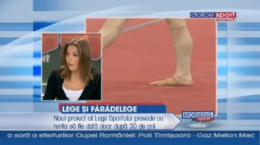 VIDEO / Monica Roşu, invitată la Dolce Sport: "Dana Sofronie face muncă voluntară pentru că nu are masterat". Urmăreşte mărturia fostei campioane!