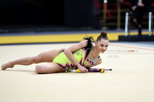 Veste excelentă! Denisa Mailat, medalie de bronz la Cupa Mondială de Gimnastică Ritmică de la Cluj