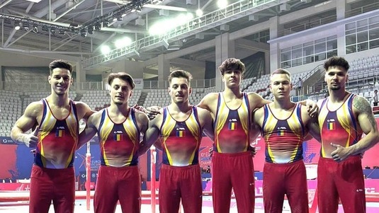 Ce loc a ocupat echipa de gimnastică masculină a României la Campionatul European din Antalya! Rezultatele componenţilor lotului