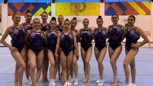 Lotul României de Gimnastică pentru Campionatul European feminin de la Rimini, între 2-5 mai
