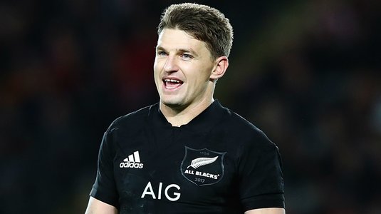 Nu ratează nimic! Neozeelandezul Beauden Barrett, desemnat cel mai bun rugbyst al lumii, pentru al doilea an consecutiv 