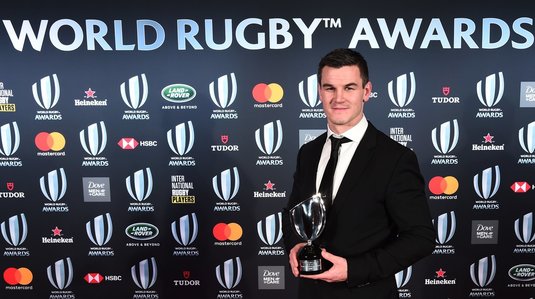 Jonathan Sexton, declarat jucătorul anului în rugby! Irlandezii au primit cele mai importante premii!