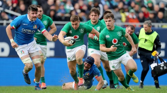 VIDEO | Naţionala de rugby a Italiei, prea mică pentru reprezentativa Irlandei. Ce diferenţă de scor s-a înregistrat în ultimul meci test
