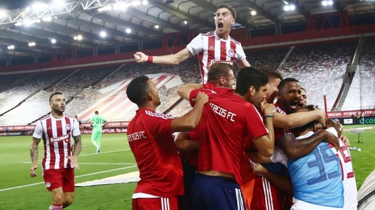 Olympiakos Pireu s-a încununat campioană a Greciei pentru a 45-a oară în istorie