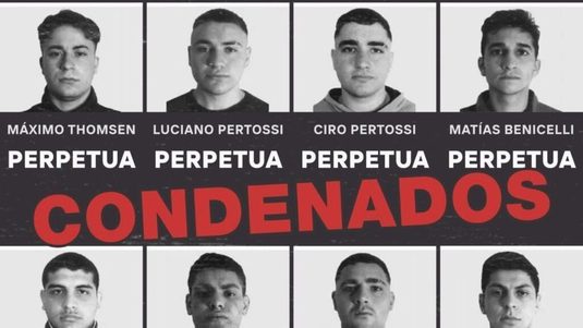Verdict în "Procesul rugbyştilor", care a captat atenţia întregii ţări. Cinci dintre acuzaţi, condamnaţi la închisoare pe viaţă în Argentina